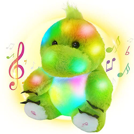 Musical light shop up stuffed animals