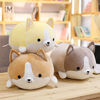 Picture of Corgi Dog Plush Pillow, Soft Cute Shiba Inu Akita Stuffed Animals Toy Gifts (Brown, 17.7 in)