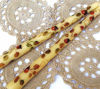 Picture of Decorative Hand Painted Autumn Leaves and Acorns Fall Decor Taper Candles Thanksgiving Table Decorations