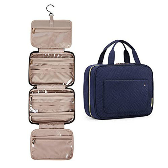 GetUSCart BAGSMART Toiletry Bag Travel Bag with Hanging Hook, Water