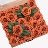 Picture of Ling's moment Artificial Rose Flowers 50pcs Foam Roses w/Stem for DIY Wedding Bouquets Centerpieces Bridal Shower Party Home Decorations (Regular 3")
