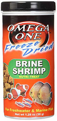 Picture of (3 Pack) Omega One Freeze Dried Brine Shrimp 1.28 Oz