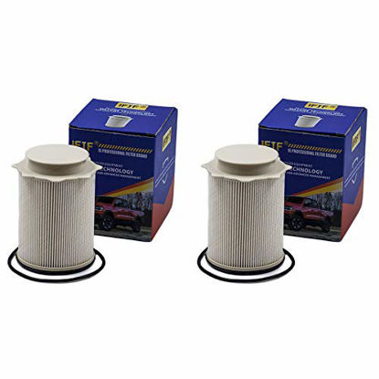 Picture of iFJF Fuel Filter 68157291AA Replacement for 2010-2020 Ram 2500 3500 4500 5500 6.7L L6 Diesel Engine 5 Micron Element Removes Microscopic Allow Enough Fluid or Air Flow(Set of 2)