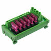 Picture of DC Power Fuse Distribution Strip Module (6 Position, DIN Rail Mount)