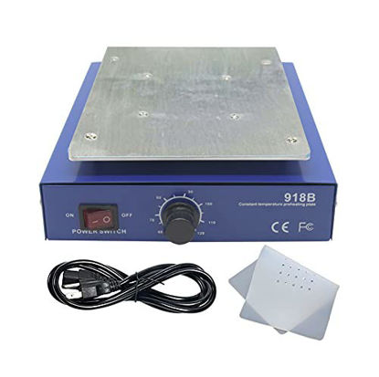 Picture of 110V US Plug 7 inch Heating Plate LCD Screen Open Separator Desoldering Station for iPhone Samsung Cellphone Cracked Repair Refurbish fix Separating Tool Perheating Platform