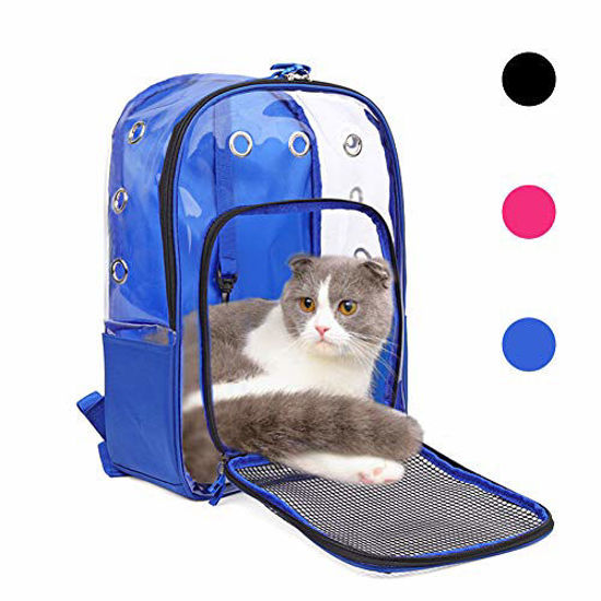 Clear sales dog backpack