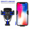 Picture of Dkaile Wireless Charger Car Mount, One-Hand Auto Clamping Air Vent Phone Holder, 10W Fast Charging for Samsung Galaxy S9 S8 S7 Note 8. 7.5W Compatible with iPhone Xs XR X 8 and Qi Enabled Devices.