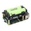 Picture of Geekworm Raspberry Pi UPS HAT, X706 V1.1 (Max 5.1V 3A Output) 18650 UPS HAT Shield with Auto Power On Function Compatible with Raspberry Pi 4 Model B/3B+/3B (Battery Not Included)