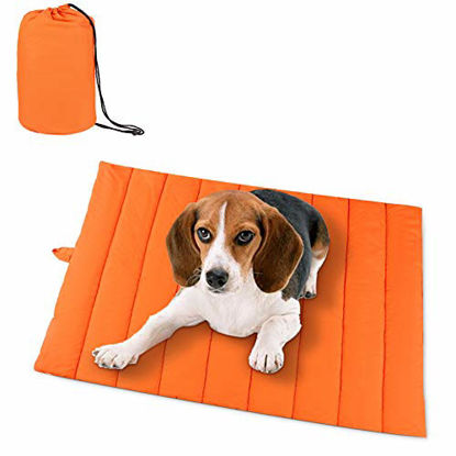 Picture of AMOFY Pet Mats, 36"X26", Exceptionally Hygienic, Non-Slip, Water Resistant, Comfortable and Portable, Machine Washable, Fit Indoor Outdoor Use for Dogs Cat Pet, Four Seasons