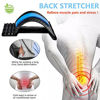 Picture of Back Stretcher, Lumbar Back Pain Relief Device, Spine Deck/Borad Multi-Level Back Massager Lumbar, Pain Relief for Herniated Disc, Sciatica, Scoliosis, Lower and Upper Back Stretcher Support