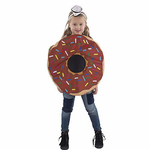 thumbnail image 2 of 4 Piece Donut Costume Set - Fun Donut Headband, Necklace & Earrings For Theme Parties & Halloween 2 of 12