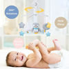 Picture of Baby Musical Mobile with Lullabies Music Box, Rotating Penguin Mobile Soother Crib Toy, Gift for Baby Nursery Bed Decoration for Newborn Boys and Girls
