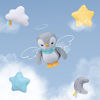 Picture of Baby Musical Mobile with Lullabies Music Box, Rotating Penguin Mobile Soother Crib Toy, Gift for Baby Nursery Bed Decoration for Newborn Boys and Girls