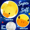 Picture of Glow Guards 12 Musical Light Up Yellow Duck Stuffed Animal LED Plush Toys Night Glowing Singing Lullaby Soft Holiday Birthday Gift for Toddler Kids
