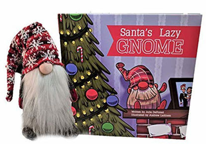 Picture of Santa's Lazy Gnome |The Lazy Alternative to The Elf | Book & Snowflake Gnome