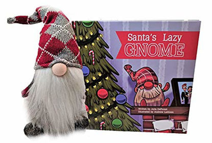 Picture of Santa's Lazy Gnome |The Lazy Alternative to The Elf | Book & Argyle Gnome