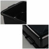 Picture of Teyyvn 13 L Plastic Bus Box/Utility Box, Commercial Wash Basin Tote Box, 4-Pack, Black