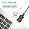 Picture of Movo M1 USB Lavalier Lapel Clip-on Omnidirectional Computer Microphone for Laptop, PC and Mac, Perfect Podcasting, Gaming, Streaming and Desktop Mic (20-Foot Cord)
