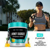Picture of Honey Badger Vegan Keto Pre Workout | Tropical Punch | Natural Paleo Sugar Free Pump Energy Supplement Nootropics Amino Acids Nitric Oxide Sucralose Free + Non-Habit Forming | 30 Servings