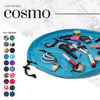 Picture of Lay-n-Go Cosmo Drawstring Makeup Organizer Cosmetic & Toiletry Bag for Travel, and Daily Use with a Durable Patented Design, 20 inch, Ocean Blue