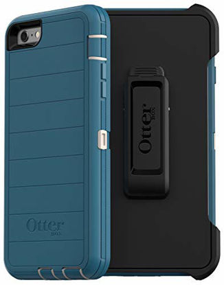 Picture of OtterBox Defender Series Rugged Case & Holster for iPhone 6s PLUS & iPhone 6 Plus - Retail Packaging - Big Sur (with Microbial Defense)
