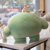 Picture of 15.7 inch Cute Dinosaur Plush Stuffed Animal Body Pillow Fat Cartoon Cylindrical Body Pillows for Kids, Super Soft Hugging Toy Gifts for Bedding, Kids Sleeping Nap Kawaii Pillow