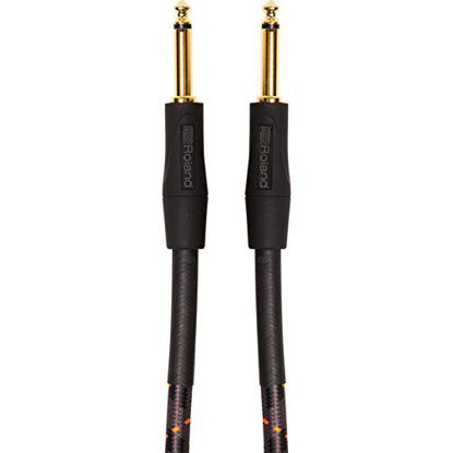 Picture of Roland Gold Series Instrument Cable, Straight/Straight 1/4-Inch Jack, 10-Feet