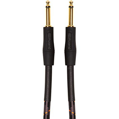 Picture of Roland Gold Series Instrument Cable, Straight/Straight 1/4-Inch Jack, 10-Feet