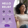 Picture of Aculief - Award Winning Natural Headache, Migraine, Tension Relief Wearable - Supporting Acupressure Relaxation, Stress Alleviation, Soothing Muscle Pain - Simple, Easy, Effective 2 Pack - (Purple)