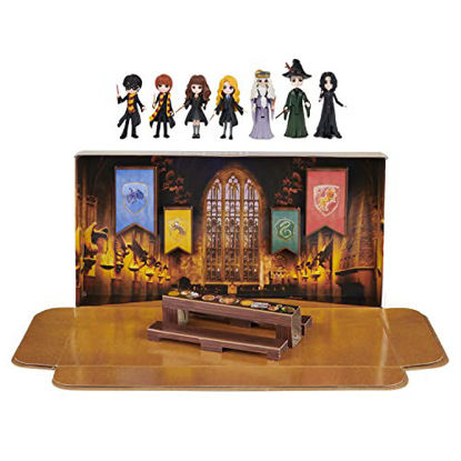 Picture of Wizarding World Harry Potter, Magical Minis Collector Set with 7 Collectible 3-inch Toy Figures, Kids Toys for Ages 5 and up