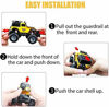 Picture of Remote Control Car,Cars Toy for Boys,Remote Control Truck Rc Car for 4 5 6 7 8 Year Old,Toys jeep Kids Gifts for 4-8 Year Old Indoor Outdoors Toys Yellow,1:43 Scale