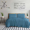 Picture of Mueller Ultratemp Bed Sheets Set, Super Soft 1800 Thread Count Egyptian 18-24 Inch Deep Pocket Sheets, Transfers Heat, Breathes Better, Hypoallergenic, Wrinkle, 6Pc, Denim King
