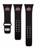 Picture of AFFINITY BANDS Ohio State Buckeyes Silicone Sport Watch Band Compatible with Apple Watch (42mm/44mm - Black)