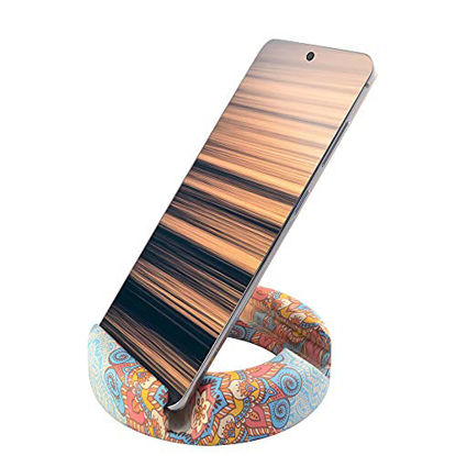 Picture of GoDonut Ultra - Phone Stand for Desk - Cellphone Holder Compatible with Mobile Phones, Tablets - Multiangled - Yoga
