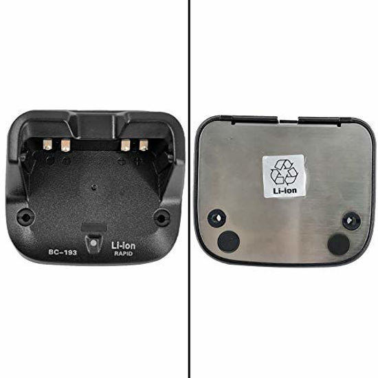 Base De Chargeur Rapide BC-193 Pour Radios Icom V80, V88, IC-4102, F70, F43, F3102 Et Batterie BP-265