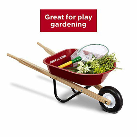 Picture of Radio Flyer Kid's Wheelbarrow , Red