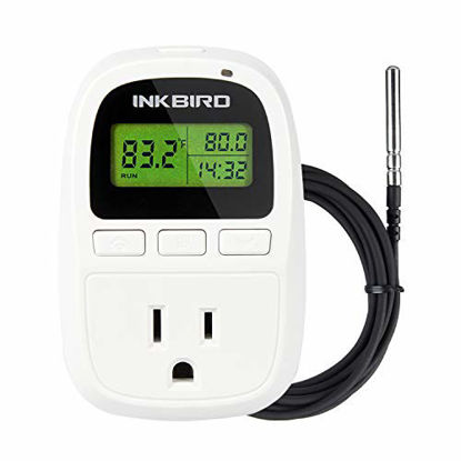 Inkbird Temperature and Humidity Controller ITC-608T with Temperature and Humidity Probes / US Warehouse