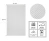 Picture of COTTON CRAFT Euro Café Set of 12 Waffle Weave Pure Cotton Super Absorbent Multipurpose Kitchen Towels, Dishcloths, Tea Towels White
