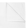 Picture of COTTON CRAFT Euro Café Set of 12 Waffle Weave Pure Cotton Super Absorbent Multipurpose Kitchen Towels, Dishcloths, Tea Towels White