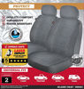 Picture of Dickies 40319 Gray, 2-Piece Seat Cover with Matching Headrest Covers