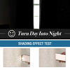 Picture of Linen Blackout Curtains 63 Inches Long 100% Absolutely Blackout Thermal Insulated Textured Linen Look Curtain Draperies Anti-Rust Grommet, Energy Saving with White Liner, 2 Panels, Natural