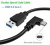 Picture of Quest Link Cable 20ft, VOKOO Oculus Quest Link Cable, High Speed Data Transfer & Fast Charging USB C Cable Compatible for Oculus Quest Headset and Gaming PC