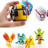 Picture of 4pcs-Battle Action Figures with Pokeball Ball PackPet Pocket Monster Action Figure Toy for Kids Ages