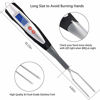 Picture of Meat Thermometer Fork BBQ Fork with Thermometer Digital BBQ Fork Thermometer Digital Cooking Fork Instant Read Fork for Kitchen, Grilling, Smoker, Barbecue, Turkey