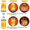 Picture of CPPSLEE Halloween Decorations Outdoor Indoor, Led Flame Light Bulb, 4 Modes Fire Light Bulb, E26 Base Flame Bulb with Gravity Sensor, Fire Bulbs, Halloween Decor Home(Yellow, 4 pcs)