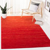 Picture of SAFAVIEH Adirondack Collection ADR113Q Modern Ombre Non-Shedding Living Room Bedroom Accent Area Rug, 3' x 5', Red / Grey