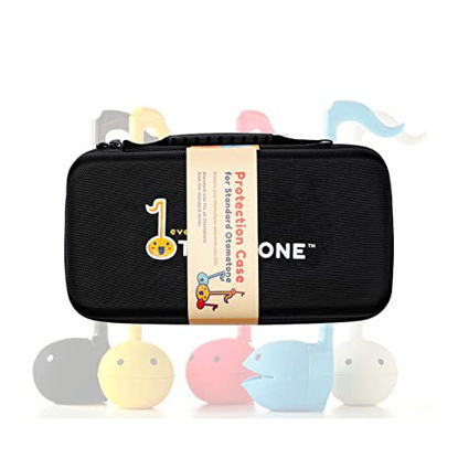 Picture of Everything Otamatone Case with Zipped Storage Bag | Elegant, Portable and Sturdy Travel Case Engineered by Experts | Polyester Surface with Velvet Lining | Compatible with Standard Sized Otamatones