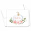 Picture of Floral Pumpkin Thank You Cards and Envelopes - 50 cnt