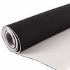 Picture of Suede Headliner Fabric with Foam Backing Material - Black Micro-Suede Headliner Fabric for Automotive/Home Repair Replacement DIY - 54"×60"