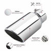 Picture of 5" inlet Universal Diesel Truck Exhaust Tip,Stainless Steel, 7" outlet,Polished, Bolt-On